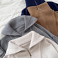double zipper knitted cardigan long-sleeved sweater jacket     S4764