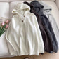 long-sleeved sweater jacket casual sweater top      S4684