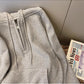 Half-zip hooded sweatshirt for women new casual pullover top jacket      S4935