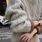 round neck thick outer sweater for women     S5057