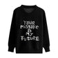 soft embroidered round neck pullover knitted top     S4705