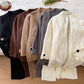 long sweater coat knee-high knitted cardigan      S4762