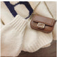 Simple embroidered round neck sweater for women       S4894