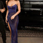 Sexy Mermaid Prom Dresses With Side Slit    S5217