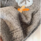 Retro floral sweater for women new soft round neck sweater trend    S4855