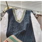 Knitted vest for women new loose outer sleeveless sweater vest trend       S5009
