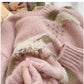 chic round neck sweater women's oversize knitted top     S4800