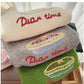 Sweet embroidered round neck sweater for women round neck sweater    S4829