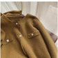 Round neck knitted cardigan for women design soft long-sleeved sweater jacket      S4914