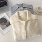 knitted cardigan simple short sweater jacket      S4730