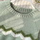 Sweater Round Neck Long-sleeved Sweater      S4368