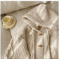 Solid Color Sweater Coat Women's New Style Cardigan Top     S4875