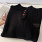 embroidered soft sweater top       S4681
