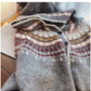 jacquard sweater jacket for women design knitted cardigan   S4806