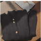 Soft cardigan sweater for women solid color knitted top jacket     S4827