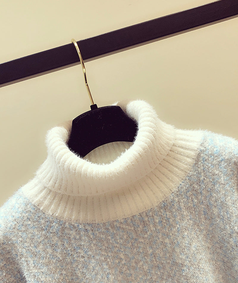 Sweater Cute Turtleneck Sweater    S4372