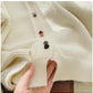pullover sweater for women new style design knitted cardigan     S4839