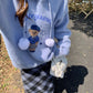 cute bear long-sleeved sweater     S4752