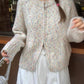 New short sweater soft long sleeve cardigan sweater     S3397