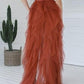 Asymmetrical Sweetheart Lace and Tulle Long Prom Dresses Formal Evening Dresses     S3327