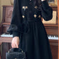 Plus size design long skirt French dress    S3457