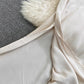 satin skirt design backless sleeveless mid-length dress    S4209