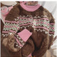 Sweater New Style Popular Beautiful Knitted Tops    S4862