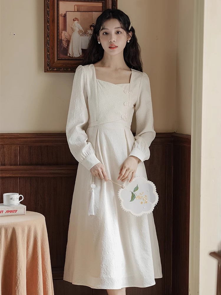 2023 New Women's Clothing Long Sleeve Dress     S3461