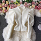 Elegant shirt for women long-sleeved puff sleeve top       S4084