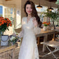 new style beautiful dres long-sleeved fairy skirt long skirt    S3468