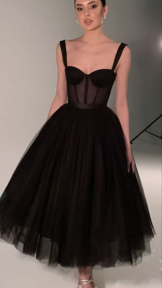 Black Prom Dress, Graduation Party Dresses, Prom Dresses For Teens    S3274