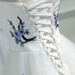 Elegant White Prom Dresses, Tulle Long Formal Dress     S3741