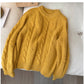 popular beautiful sweaters for women new style round neck sweaters    S4856