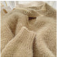 Solid color sweater for women long-sleeved pullover sweater      S4799