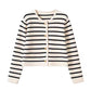 knitted top women's autumn new sweet and short sweater cardigan     S3383