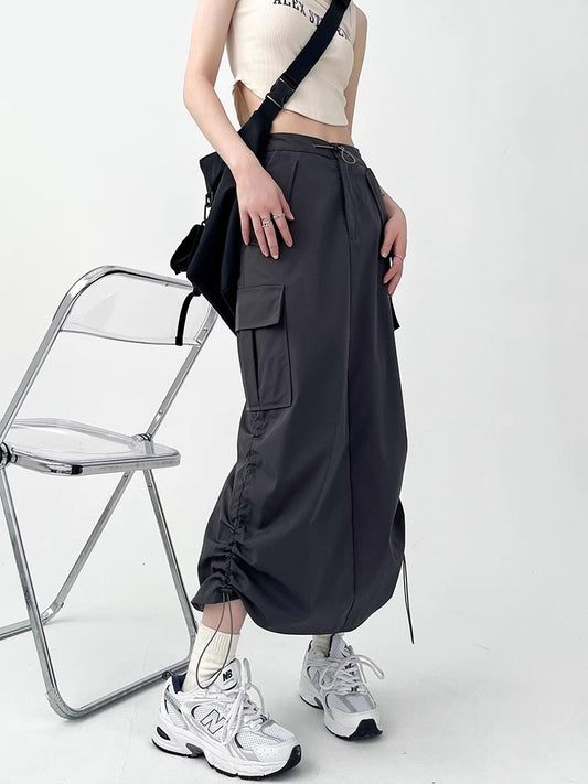 Workwear skirt, long autumn skirt, long skirt     S3415