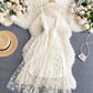 Cute a Line Tulle Floral Dress,spaghetti Strap Dress     S4438