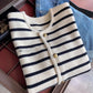 knitted top women's autumn new sweet and short sweater cardigan     S3383