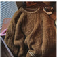 round neck sweater for women new outer wear  long-sleeved top     S4842
