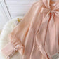 women's design puff sleeve top for women     S4631