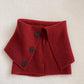 soft sweater and scarf two-piece set    S4741