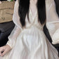 French dress long skirt    S3469
