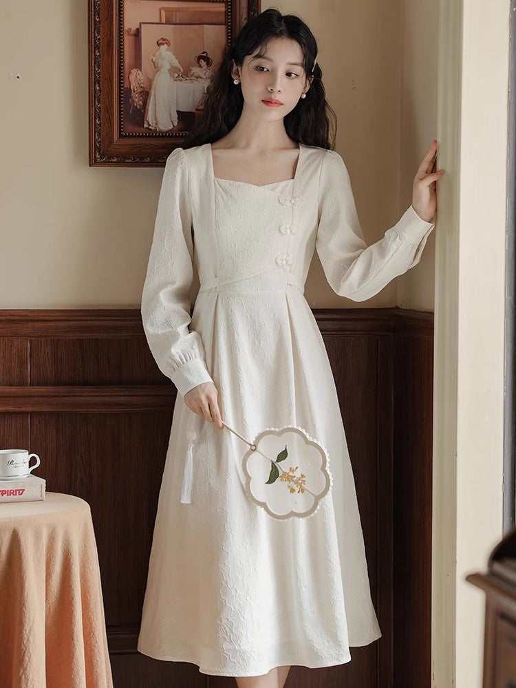 2023 New Women's Clothing Long Sleeve Dress     S3461