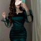 Green Prom Dresses, Short Formal Homecoming Dresses       S3309