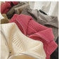 Solid color half-zip sweater jacket for women short knitted top  S4868