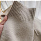 Solid color zipper knitted cardigan for women long-sleeved sweater jacket      S4850