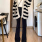 Newstyle sweater striped knitted cardigan coat women's spring and autumn tops    S3391