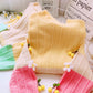 Lovely Flowers Long Sleeve Sweater      S4374