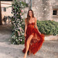 A-Line Sweetheart Lace and Tulle Prom Dresses Formal Evening Gowns        S3812