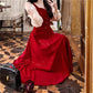 red dress for women plus size   S3464